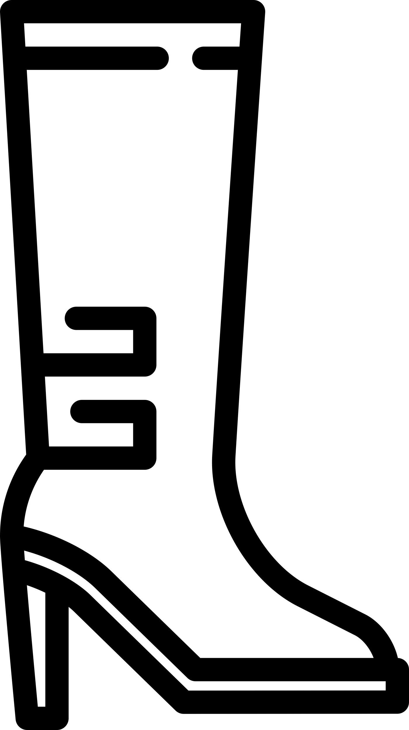 High Heel Boot Stencil Svg Vector Free Vectors